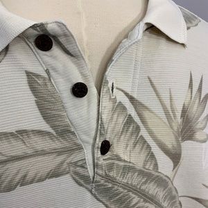 Men's Caribbean Joe Hawaiian Polo Shirt